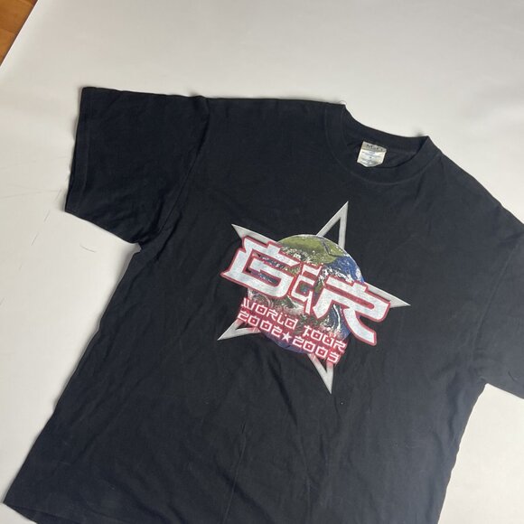 Vintage Guns N Roses XL Shirt Chinese Democracy World Tour 200-03 (Stained, read - Picture 3 of 16
